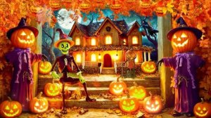 Spooky Autumn Halloween Ambience Best Relaxing Halloween Music 2025 Cozy Halloween Background