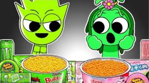 Овак против Винерии, Семейный магазин товаров первой необходимости, Мукбанг _ Анимация Спрунки