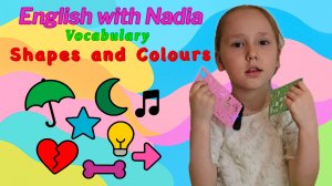 Shapes and Colours Stencil Art - Vocabulary Shapes and Colours/Рисуем по трафарету, Цвета и фигуры