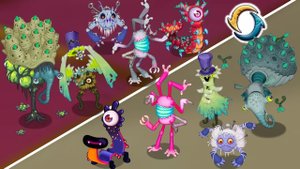 Все Мажорные против Минорных Паранормальных Монстров - My Singing Monsters (Мои Поющие Монстры, Msm)