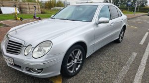 Обзор Мерседес Е230 2008 года. Лучший автомобиль у Мерседеса в 211 кузове.