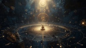 Sphere of Sonic Light 🌌 2 Hour Divine Ambience  Concentric Soundwaves & Glyphs  Meditative ｜ Sci-Fi
