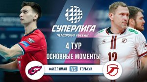 Факел Ямал - Горький | 4 тур | Основные моменты | Суперлига 2025-2026