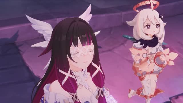 «Убывающая луна, умирающая дева...» | Анимация Genshin Impact