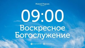 2 ноября 2025 в 9:00 / 1-е Богослужение, в 12:00 2-е Богослужение
