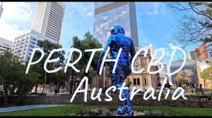 Vibrant Perth in 4K | A Relaxing City Tour with Stunning Views. Australia.