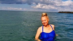 Купаюсь в Чёрном море! ЗАМЕЧТАТЕЛЬНО! Адлер. Сочи.