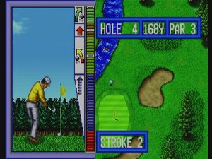 Top Player s Golf Neo Geo AES ретро аркада