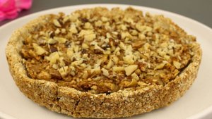 Яблочный пирог из овсяных хлопьев. Без сахара! Без яиц!