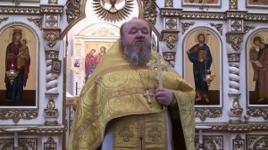 2.11.2025 г. Проповедь протоиерея Сергия Чибисова Свято-Митрофановский храм село Верхний Мамон.