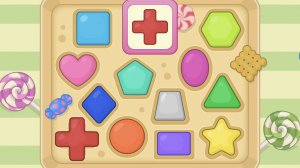 Учим фигуры для детей от 0 до 3 лет