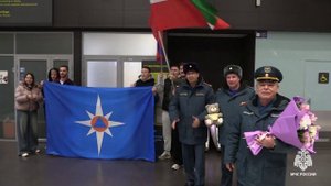 Встреча членов сборной команды МЧС России по ПСС - Чемпионов Мира