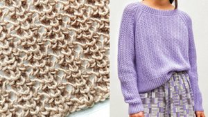 Лаконичный узор кашемирового джемпера от немецкого бренда 💥 Полупатентный ажур