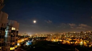 Яркая луна 02 ноября 2025 года. МОСКВА.