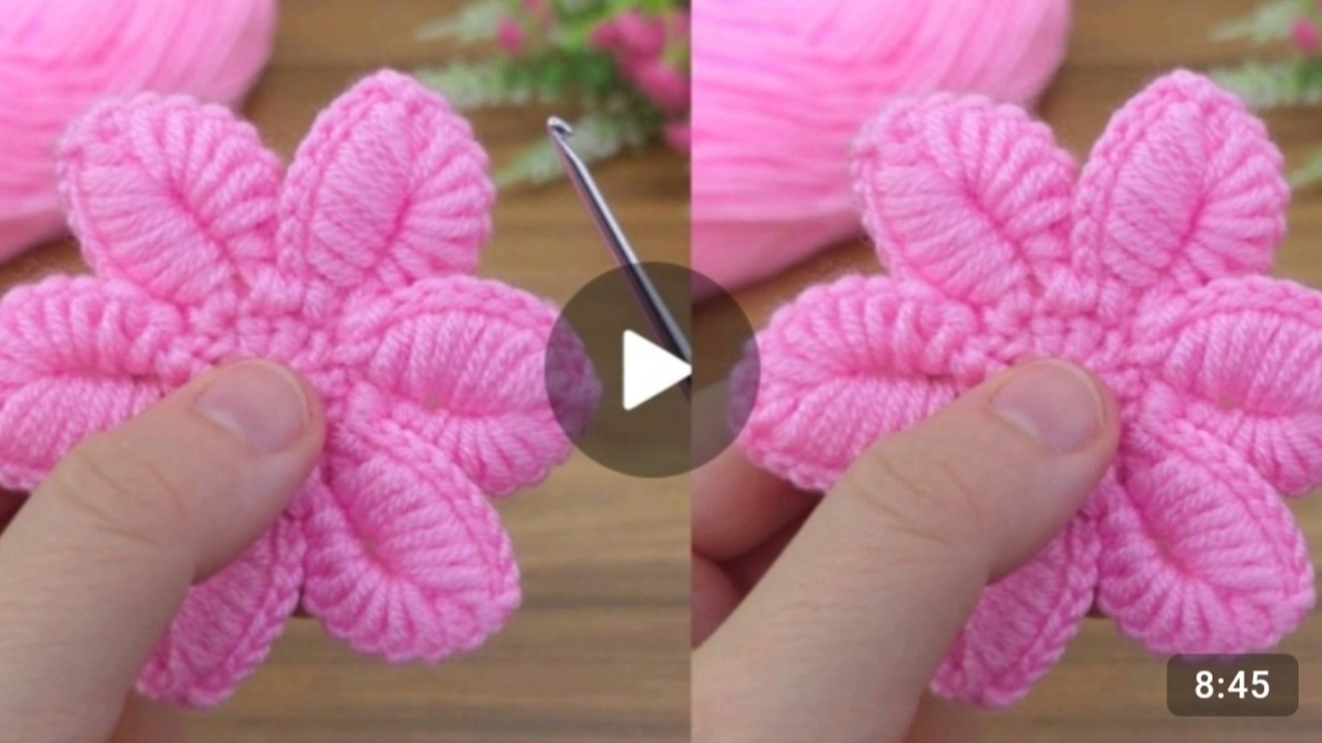 Шикарный цветочек крючком😍 #все_в_жизни_связано #вязаниекрючком #всевжизнисвязано смотреть онлайн