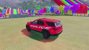 МУЛЬТИКИ ПРО МАШИНКИ. ПЕРЕВОЗКА ПОЛИЦЕЙСКИХ МАШИН НА ГРУЗОВИКАХ. МАШИНКИ С МИГАЛКАМИ И СИРЕНОЙ.