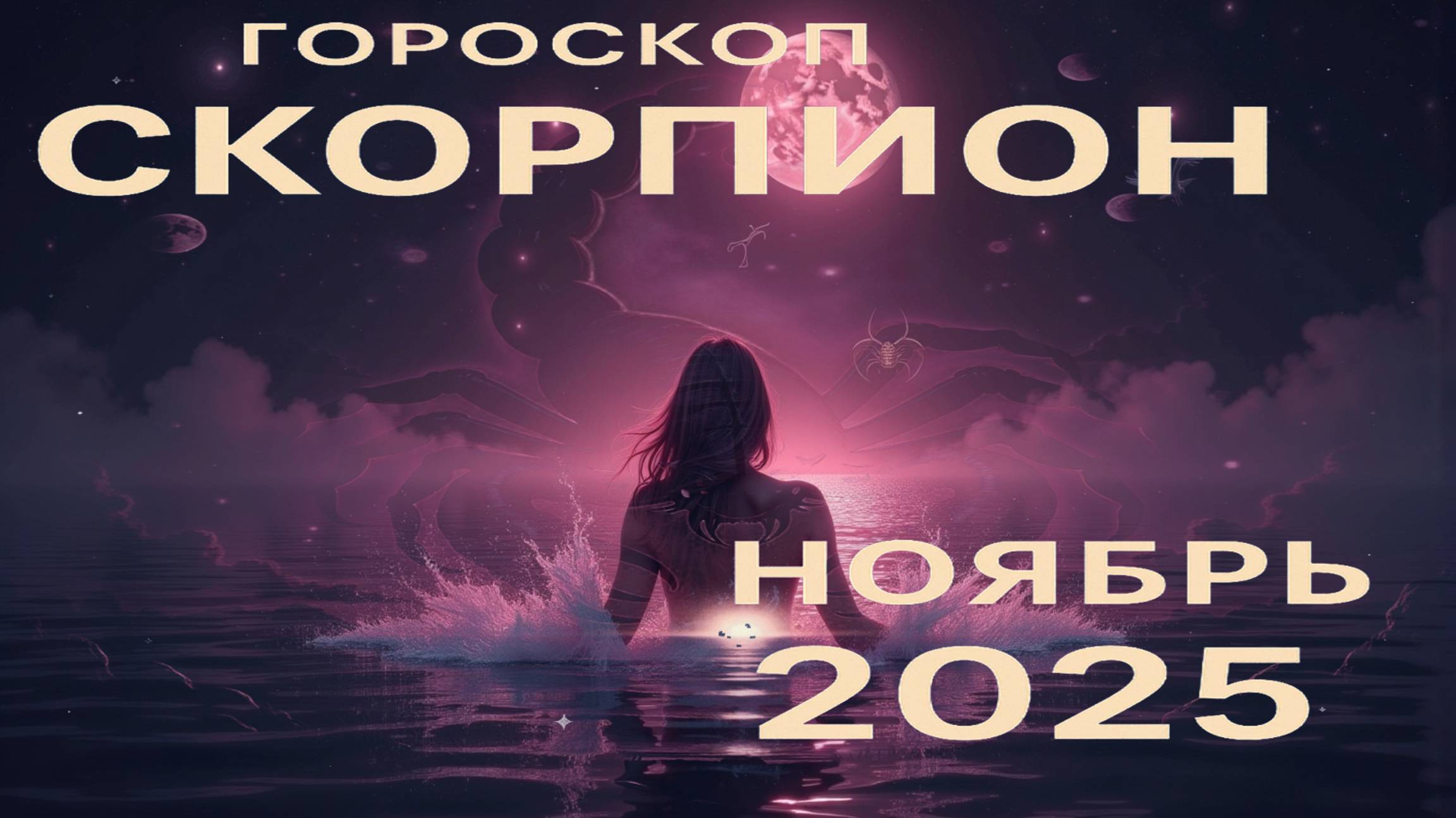 Скорпион — Гороскоп на ноябрь 2025 | Твоя сила, страсть и прорыв
