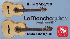 Классические гитары La Mancha Rubi SMX размеры 7/8 и 3/4