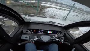 обзор электрического трицикла с кабиной