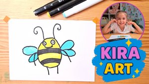 Как нарисовать ШМЕЛЯ! | Как нарисовать ПЧЕЛУ