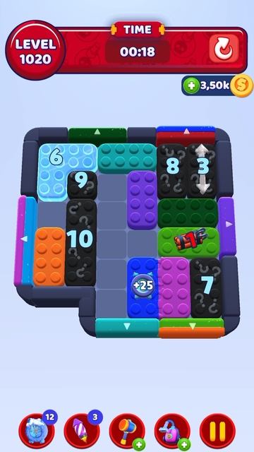 Color Block Jam 1020 Уровень