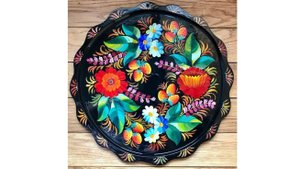 ВЕЛИКИЕ РУССКИЕ МАСТЕРА. НАРОДНОЙ ВОЛХОВСКОЙ РОСПИСИ