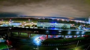 Видео из окна или космос Пулково аэропорт прямо на взлётную полосу