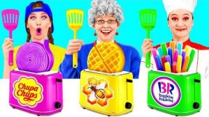 Кулинарный Челлендж | Я против Бабушки | Смешные Рецепты с Едой TeamTeen Challenge