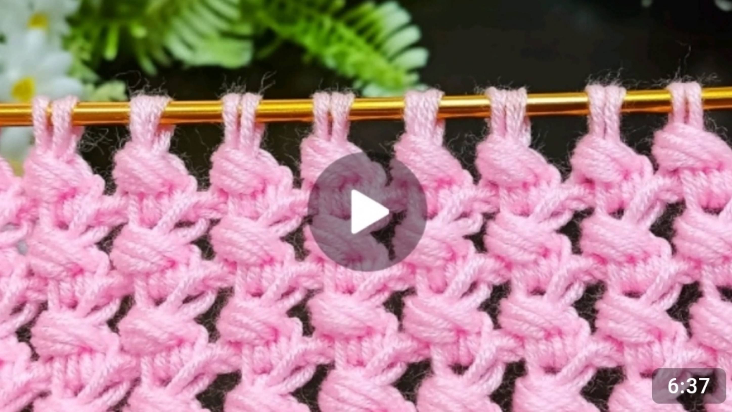 Узор крючком в тунисской технике вязания 🙂 #тунисскоевязание #всевжизнисвязано #вязаниекрючком смотреть онлайн