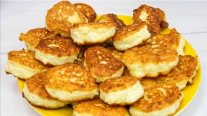 Творожные оладьи