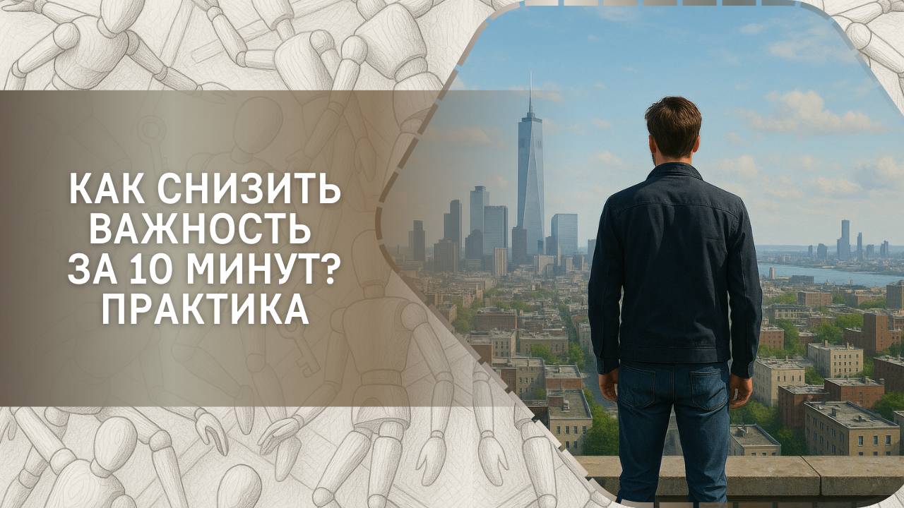 Как ускорить реализацию намерения? Снижаем важность, возвышаясь над проблемой