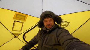 Рыбалка на реке. Повезло мне, а ему нет... 11