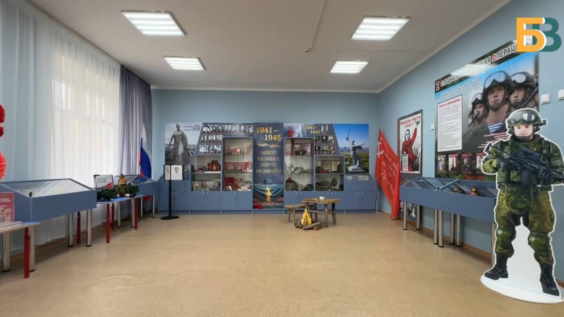 В балаковском детском саду № 35 состоялось открытие обновлённого музея Победы