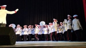 Детский духовой оркестр на фестивале в Туле🙋🍁.Мелодии из известных произведений с перестроением.