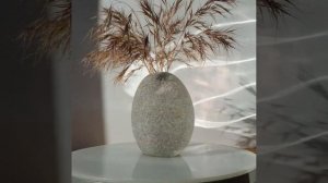 ваза из камня "оазис"