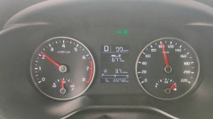 Расход топлива KIA RIO X-Line 1.6 АКПП кондиционер вкл, сбросил расход