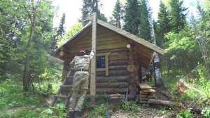 ЖИВУ КРУГЛЫЙ ГОД В ТАЙГЕ БЫТ И РАБОЧИЕ ТАЁЖНЫЕ БУДНИ РЕМОНТ ИЗБЫ.