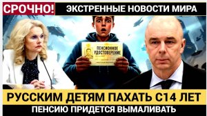 Сенатор «Русским детям придётся работать с 14 лет, чтобы не умереть с голоду!» — что дальше?