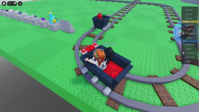 Роблокс Тележка РЖЁМ