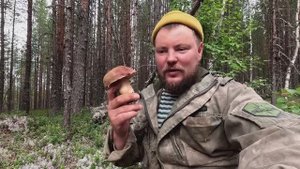 БЕЛЫХ ГРИБОВ НЕ СОСЧИТАТЬ. БЕЛЫЕ ГРИБЫ НА СЕВЕРЕ РОССИИ. мотор MIKATSU M 30 FES. ЦЕЛАЯ КОРЗИНА БЕЛЫХ