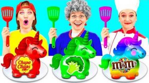 Кулинарный Челлендж | Я против Бабушки | Потрясающие Кухонные Лайфхаки от TeamTeen Challenge