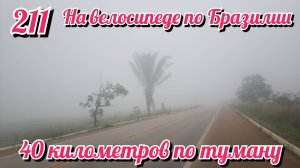 40 километров по туману. На велосипеде по Южной Америке. День 211 Бразилия