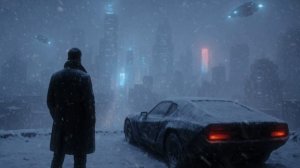 Best Blade Runner Inspired Synth Ambient - SNOWSTORM (Futuristic Sci-Fi Soundscape)
