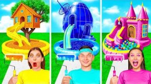 Домики Одного Цвета Челлендж | Смешные Моменты от TeamTeen Challenge