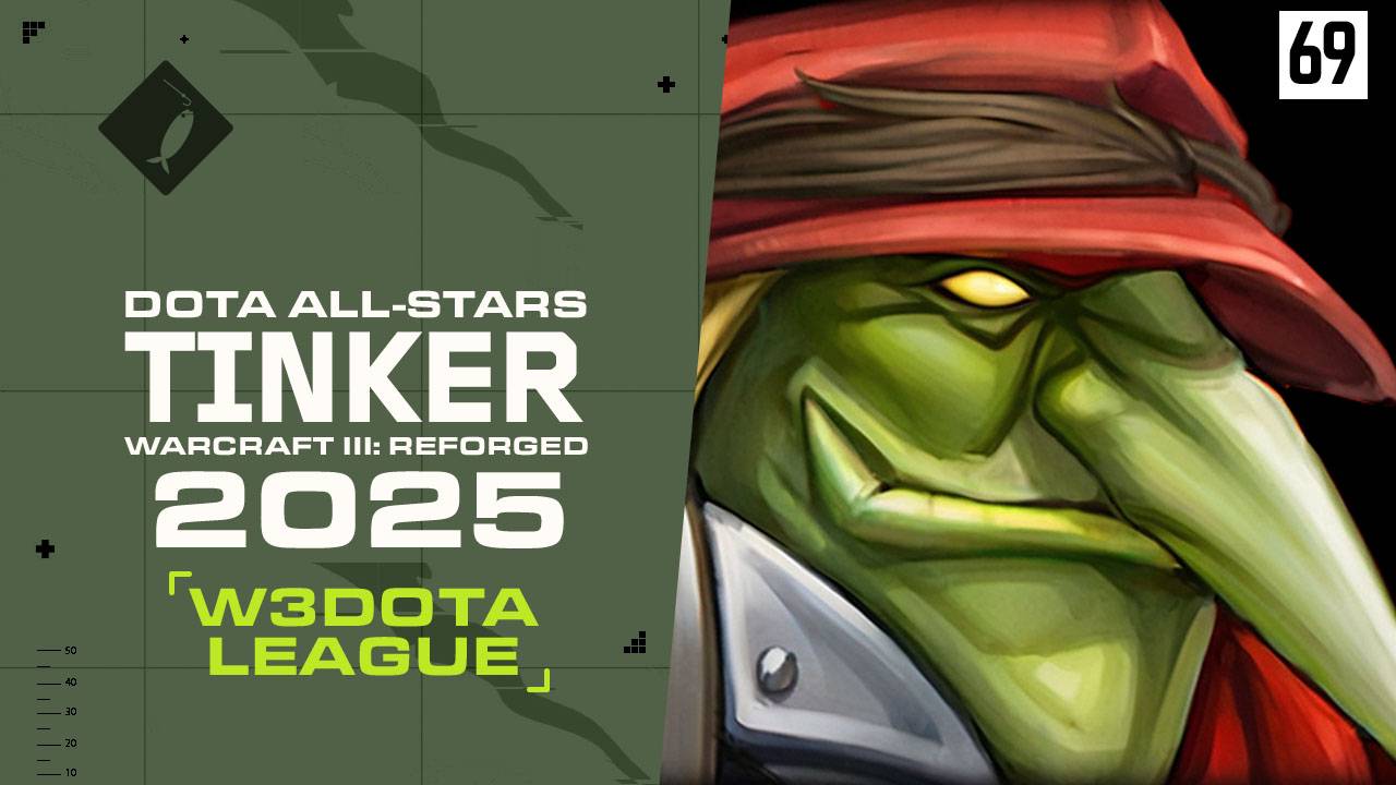 #69. W3DOTA RANKED. Tinker unwinnable| Dota All-Stars