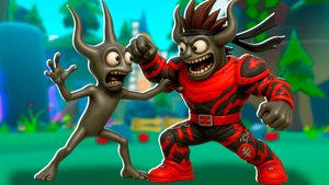 Эволюция с нуля за Три тон тон Сахур в Эволюция Брейнрот Роблокс !