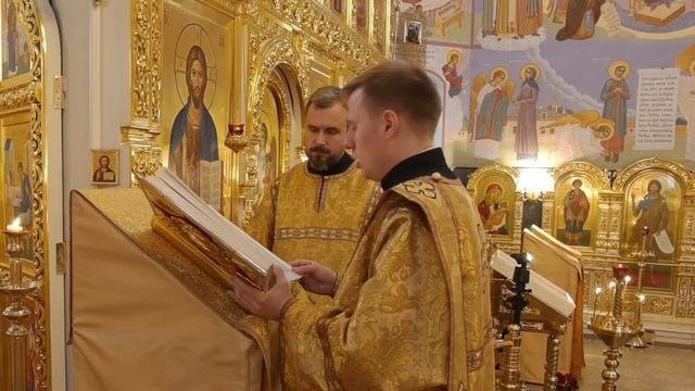 Евангельское чтение (02.11.2025) смотреть онлайн