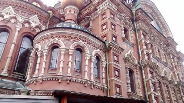 Храм Спас на Крови. Высота 81 метр. Санкт-Петербург. смотреть онлайн