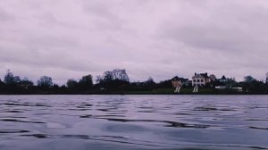 Осень в Стрельна. Звуки воды и шум ветра.