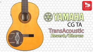 YAMAHA CG-TA - классическая гитара серии TransAcoustic